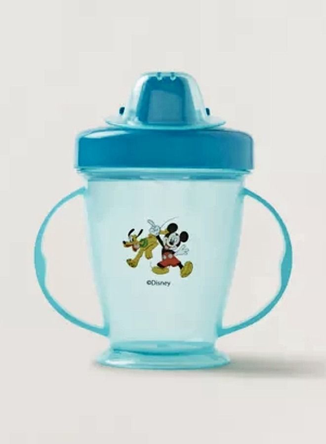 Disney Baby Mickey Mouse And Goofy Print Spill Proof Cup With Cap And Spout